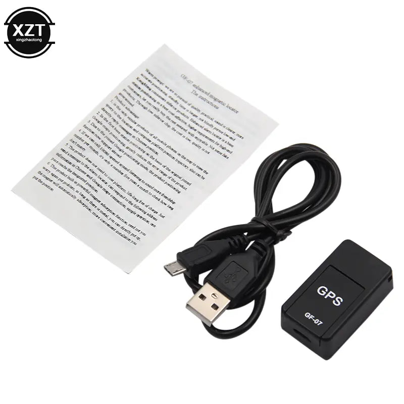 Mini GPS Car Tracker GF-07 – Real Time Tracking Anti-Theft Locator with Strong Magnetic Mount