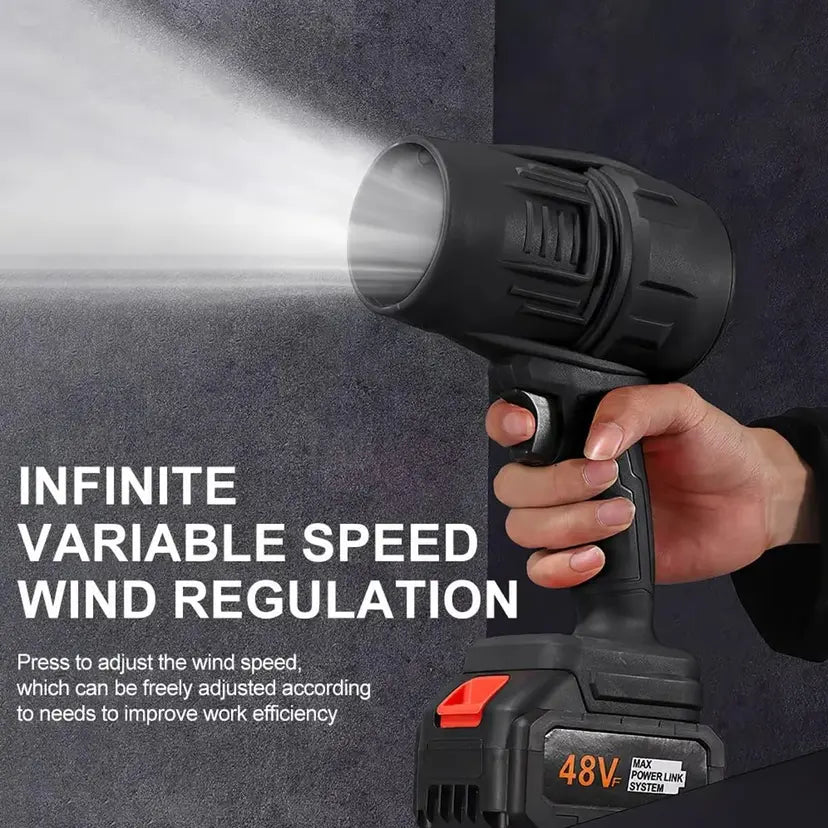 Super Wind Power Car Force Blower – Cordless Turbo Jet Air Blower