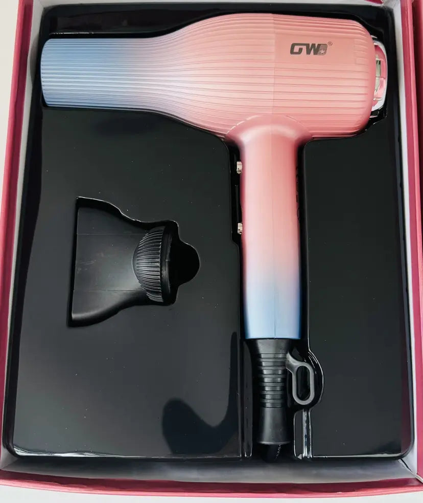 GW-6603 Hair Dryer 3000W – 2-Speed 3-Temperature Professional Styling Dryer with Concentrator