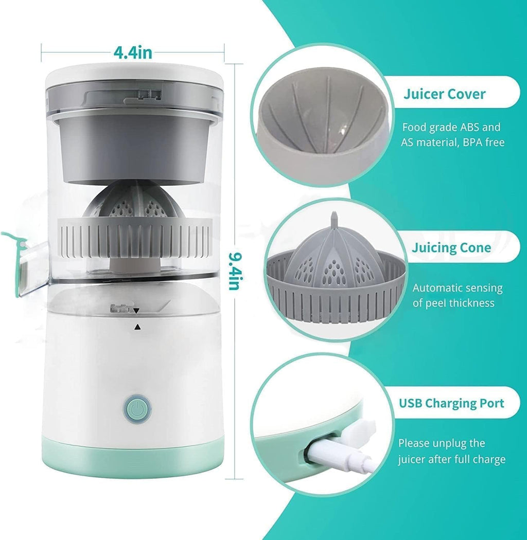 Wireless Electric Juicer – Portable USB Rechargeable
