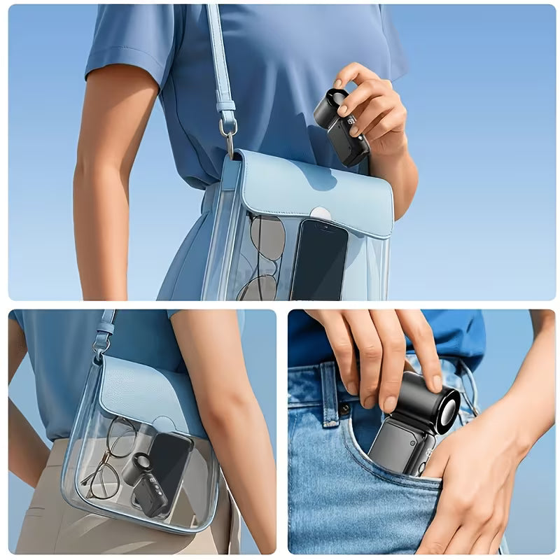 Portable Bladeless Rechargeable Handheld Fan