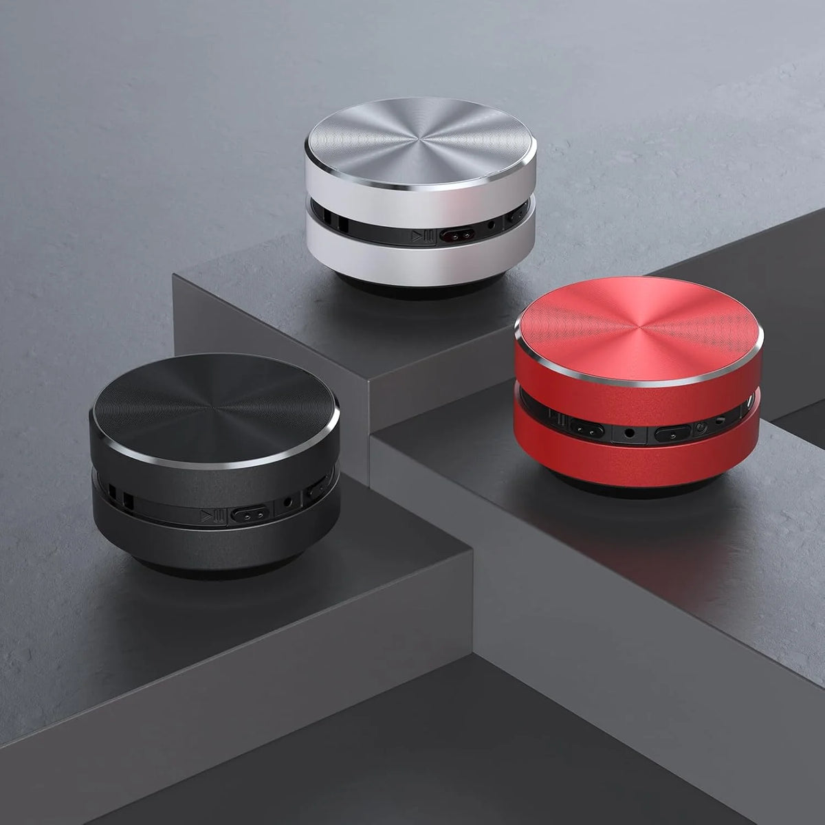 Mini Bone Conduction Bluetooth Speaker – 40mm Rechargeable