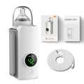 Portable Baby Bottle Warmer with 6 Temperature Presets & 6000mAh Battery