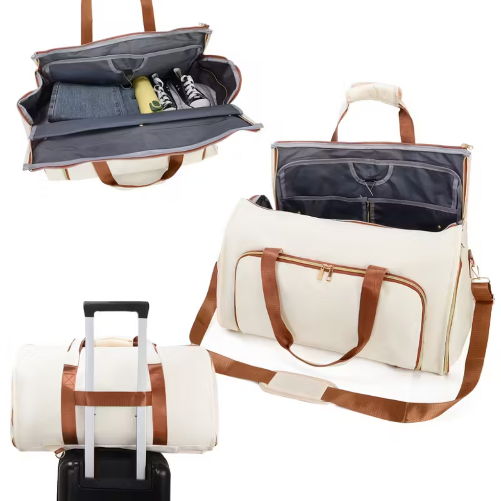 50L Large-Capacity 3-in-1 Convertible Travel Garment Bag