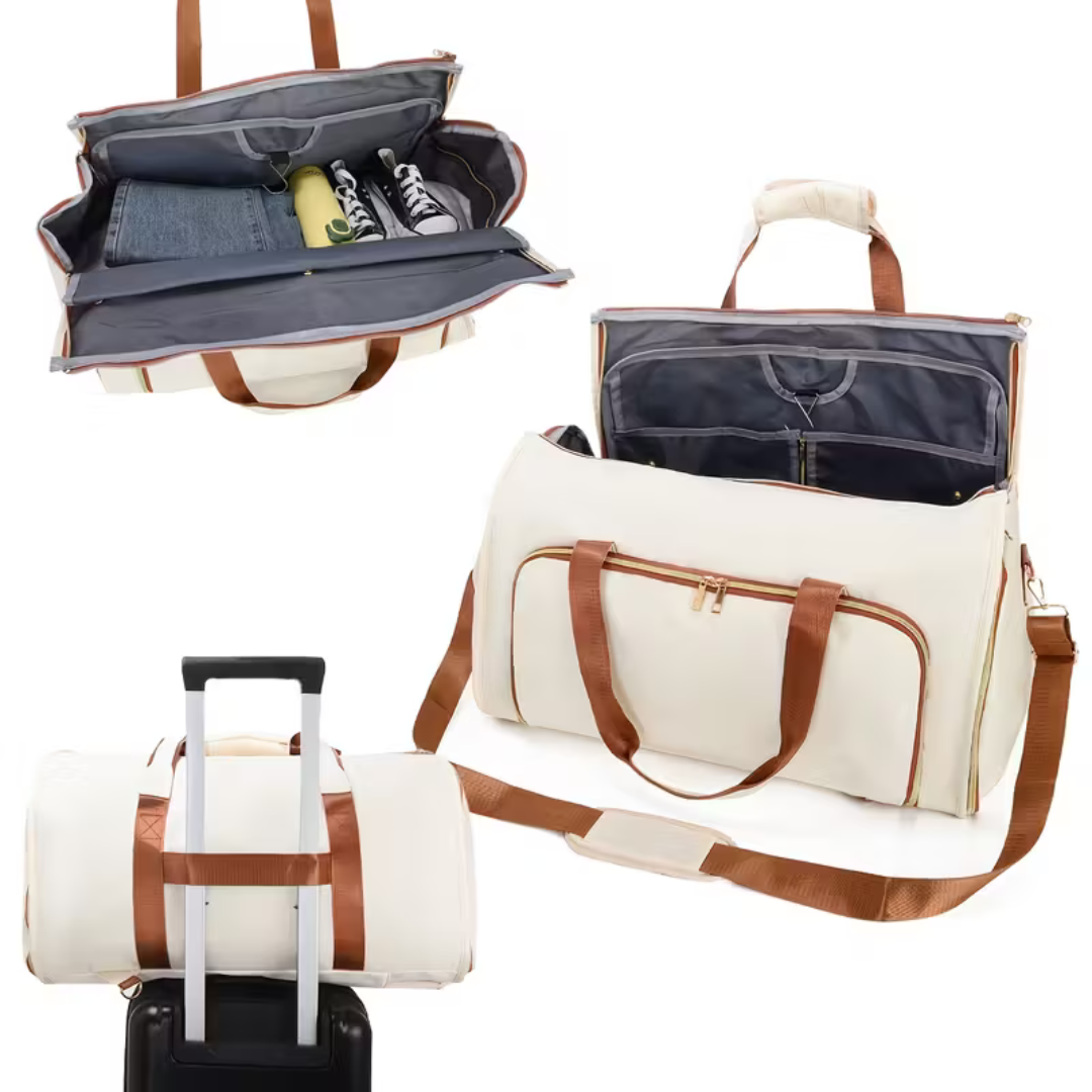 50L Large-Capacity 3-in-1 Convertible Travel Garment Bag