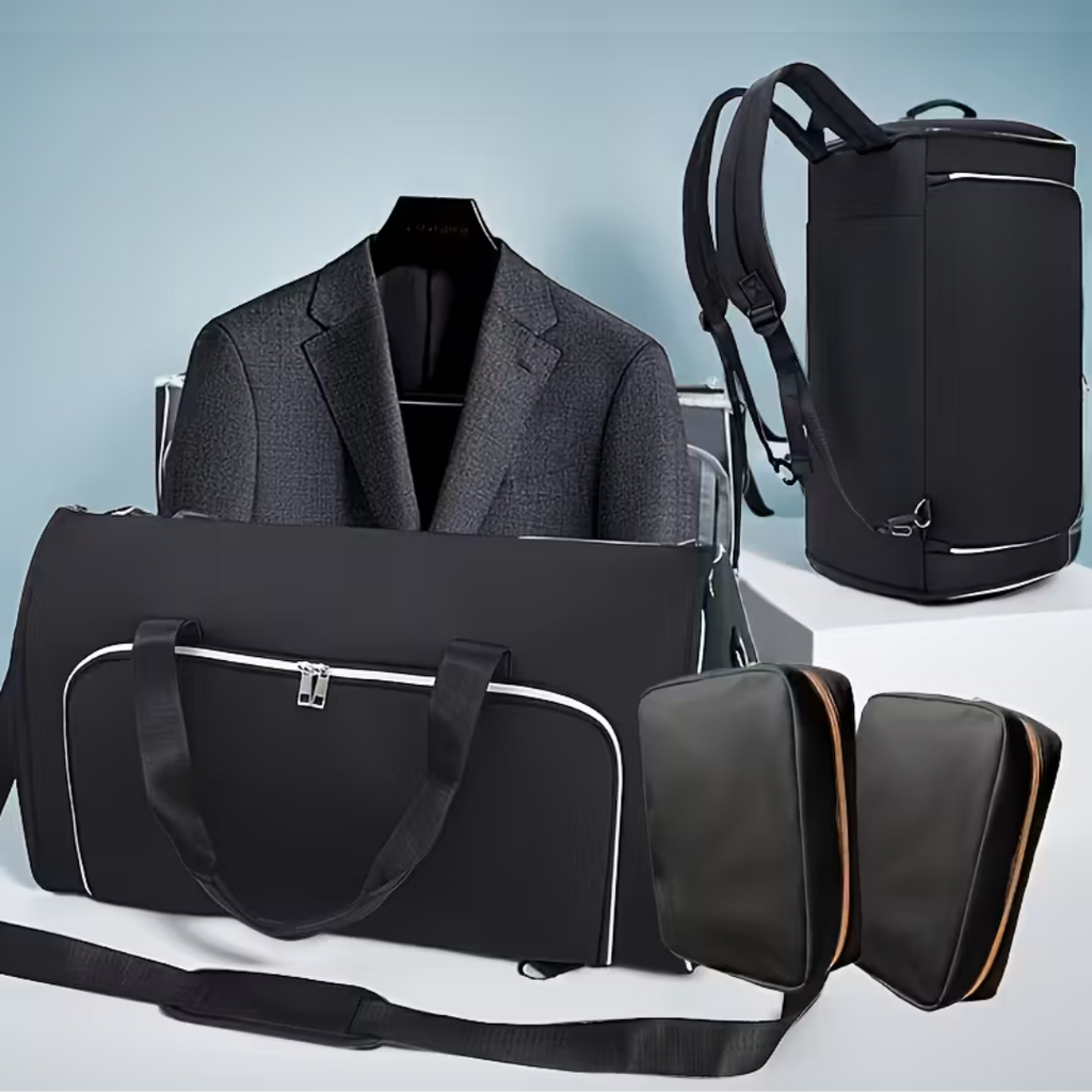 50L Large-Capacity 3-in-1 Convertible Travel Garment Bag