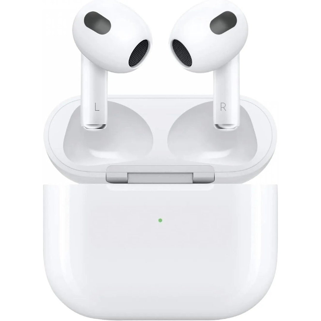 AirPods 3rd Generation – Personalised Spatial Audio, Voice Isolation & Lightning/USB-C Case