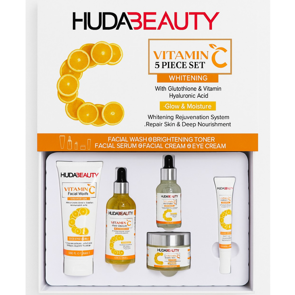 Vitamin C Whitening & Brightening Set – Huda Beauty