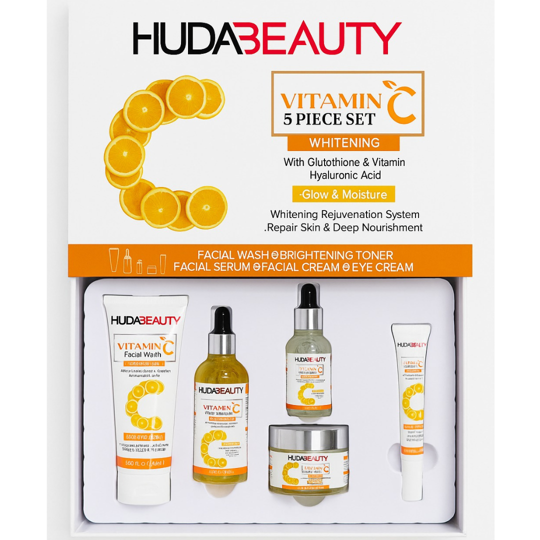 Vitamin C Whitening & Brightening Set – Huda Beauty