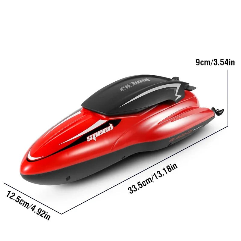 RC Speedboat – Waterproof 2.4GHz Remote Control Boat