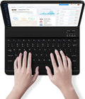 Premium Leather Case with English/Arabic Wireless Keyboard