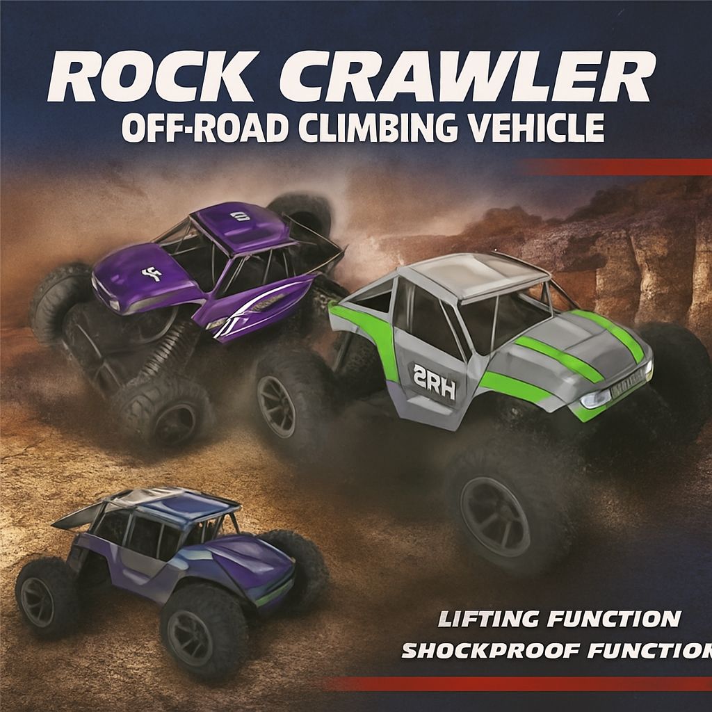 RC Monster Truck 4WD Rock Crawler