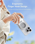 TELESIN Creator Kit – Phone Grip & Magnetic LED Selfie Light (2-in-1)